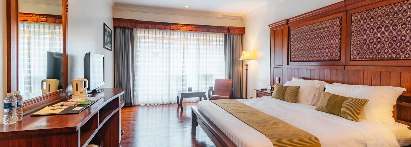 Empress Angkor, Rooms & Suites